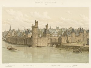 Hôtel et Tour de Nesle, 1380 - French School