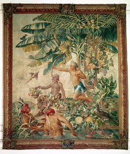 Chasse, de la Tenture des Nouvelles Indes, Atelier des Gobelins - French School