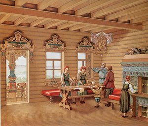 Intérieur idéalisé d