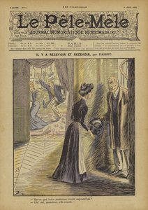 Il y a recevoir et recevoir. Illustration pour Le Pêle-Mêle