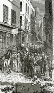Illustration de Quatre-Vingt-Treize, 19e siècle (gravure en noir et blanc) - French School
