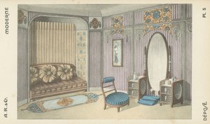 Illustration du catalogue de produits de design d
