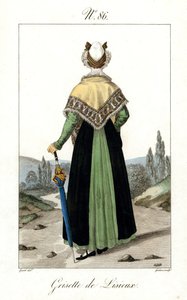 Illustration no. 86, Grisette de Lisieux (gravure en couleur)