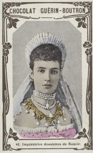 Impératrice douairière de Russie - French School