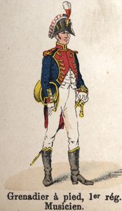 Garde impériale Napoléon Ier : Grenadier à pied - French School