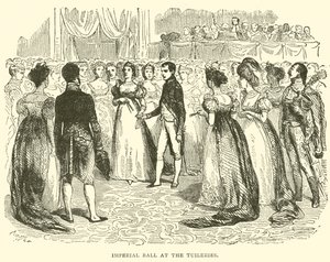 Bal impérial aux Tuileries (gravure) - French School