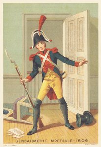 Gendarmerie impériale en 1806 (Gendarmerie d