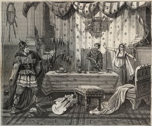 En 978, Lothaire (941-986), roi des Francs, entra dans le palais d