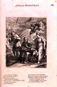 En présence de la mort, illustration du poème 