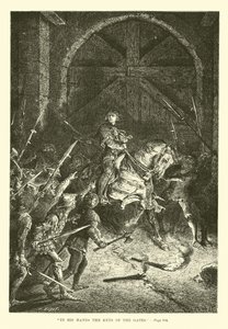 Dans ses mains les clés des portes - French School
