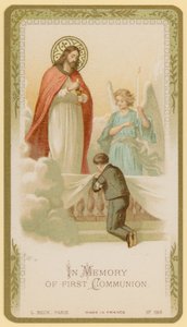 En mémoire de la première communion