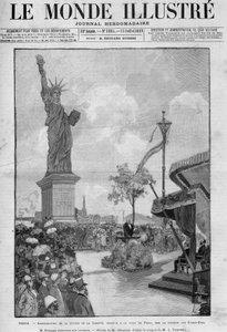 Inauguration de la Statue de la Liberté à Paris, le 4 juillet 1889 : discours d