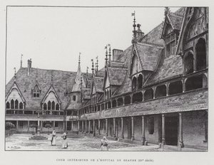 Cour intérieure des Hospices de Beaune