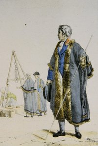 Inspecteur des Poids et Mesures en Pologne, vers 1817 - French School