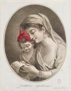 Institutrice Républicaine. c.1789 - French School