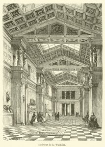 Intérieur de la Walhalla - French School