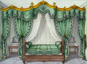 Intérieur montrant des meubles d