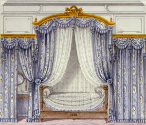 Intérieur montrant des meubles d