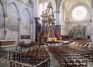 Vue intérieure de la Cathédrale d