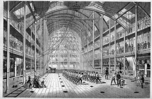 Vue intérieure du gymnase Triat à Paris.