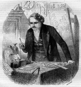 Invention du daguerréotype - French School