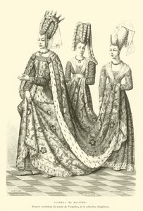 Isabeau de Bavière - French School