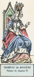 Isabeau de Bavière, Femme de Charles VI - French School