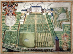 Jardin des Plantes, Paris. 1636 - French School