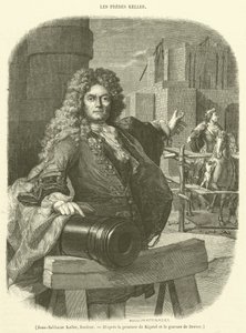 Jean-Balthasar Keller, fondeur (engraving) - French School