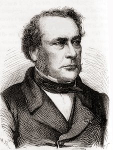 Jean-Baptiste Joseph Dieudonné Boussingault, de Les Merveilles de la Science, publié c.1870 - French School