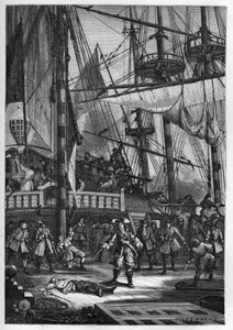 Jean Bart tue le capitaine hollandais du 
