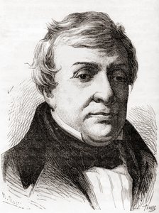 Jean Claude Eugène Péclet, de Les Merveilles de la Science, publié vers 1870 (gravure)
