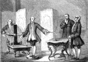 Jean JALLABERT (1712-1768), physicien suisse, découvre l