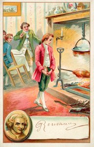 Jean-Jacques Rousseau, philosophe suisse - French School