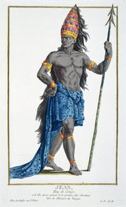 Jean, roi du Congo, gravé par Pierre Duflos (1742-1816), 1780 - French School