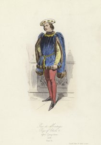 Jean de Montagu, Grand Maître de France, règne de Charles VI - French School