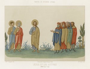 Jésus et les apôtres - French School