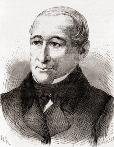Johann Nicolaus von Dreyse, de Les Merveilles de la Science, publié vers 1870 (gravure) - French School
