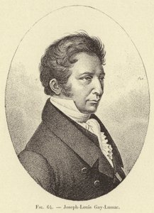 Joseph-Louis Gay-Lussac (gravure) - French School