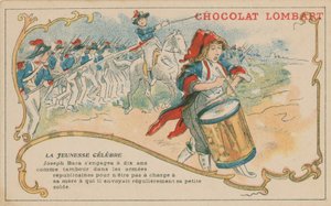 Joseph Bara, un célèbre jeune soldat républicain français à l