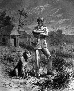 Joseph Lakanal (1762 - 1845), homme politique français dans sa plantation à Mobile Bay