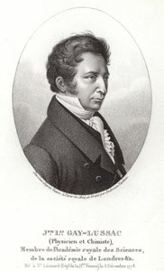 Joseph Louis Gay-Lussac - French School