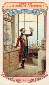 Joseph Louis Gay-Lussac, chimiste et physicien français