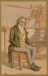 Joseph Marie Jacquard, tisserand et marchand français - French School