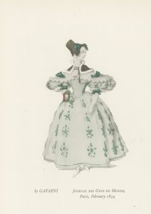 Journal des Gens du Monde, Paris, février 1834 - French School