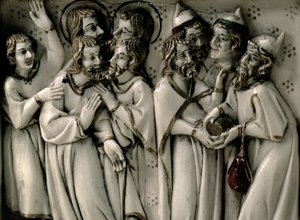 Judas recevant trente pièces d