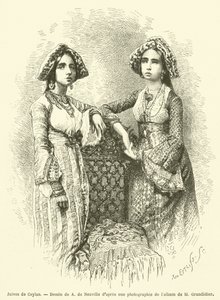 Juives de Ceylan - French School
