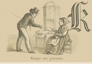 Kiosque à journaux - French School