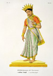 Kalika épouse de Varuna, gravé par C. de Motte (1785-1836) - French School