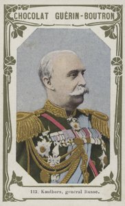 Kaulbars, général russe - French School